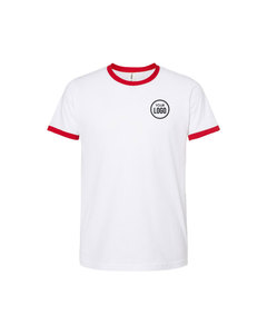 Camiseta atlética duradera con logotipo personalizado para hombre, tela antiencogimiento perfecta para ropa y mercancía de empresa de deportes de equipo - Product Image 1