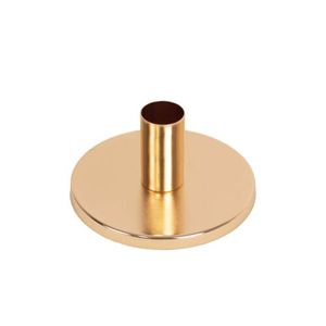 Bougeoir en aluminium fini antique de qualité supérieure Décor de Noël élégant pour salon et table à manger Configuration festive - Product Image 5