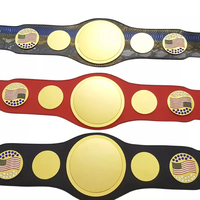 WWE-World Heavyweight Championship-Title Belt World-Heavyweight Championship Big-Gold Wrestling-Taille de la ceinture 4MM Adulte WWE-Title