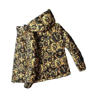 Куртка пуховик Мужская модная зимняя утепленная куртка с пузырями Повседневная парка с капюшоном пальто с логотипом на заказ