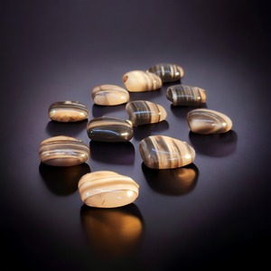 Colgante de plata con dijes de corazón de piedra natural, regalo romántico unisex, joyería - Product Image 4
