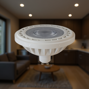 Source de lumière LED COB alimentée par courant alternatif, type de culot GU10, corps de lampe en plastique - Product Image 3