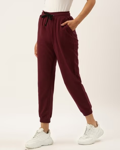 Pantalons de survêtement en coton pour femmes avec logo personnalisé, pantalons de jogging avec poches, taille haute, pantalons de survêtement surdimensionnés pour femmes - Product Image 6