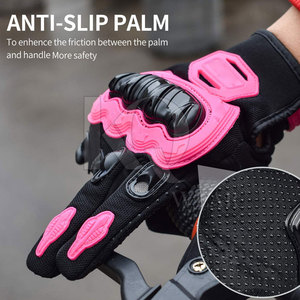 Gants de course en cuir légers coupe-vent, respirants, en matériau durable, ajustement confortable pour la conduite hivernale et l'entraînement à moto - Product Image 5