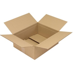 Single-Wall Corrugated <b>Cardboard</b> <b>Box</b> 400x330x160mm 1.30 C Brown TRANSPAK-Pack of 25 - Product Image 1