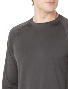 Custom Long Sleeve Blue Rash Guard – Sublimated Sports Swim <b>Compression</b> <b>Shirt</b> - Product Image 5