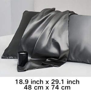 Taie d'oreiller en soie de mûrier pure accessoire de lit de luxe au toucher cool pour spa maison hôtel et voyage sommeil utilisation - Product Image 6