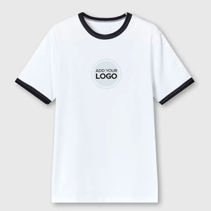T-shirt vintage teint en pièce, 100 % coton premium uni 300 g/m², effet délavé à l'acide, T-shirt Ringer en gros - Product Image 5