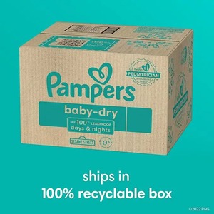 Pampers Pañales Secos para Bebés Absorbentes Desechables XXL Tamaño 4 Suministro para un Mes (252 Unidades)-Venta Al por Mayor - Product Image 3