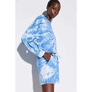 กางเกงขาสั้นผ้าบาติกแบบมีกระเป๋า - Product Image 2