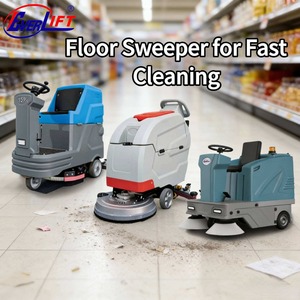 หุ่นยนต์ทำความสะอาดพื้นกลางแจ้งแบบไร้สายสำหรับงานพาณิชย์  แบบชาร์จไฟได้  เครื่องกวาดถนนไฟฟ้า  เครื่องดูดฝุ่นสำหรับโรงงาน - Product Image 6