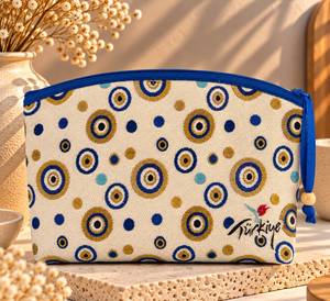 DAFNI BIG PAZAR Eco-Friendly <b>Canvas</b> Hand Embroidery Printed Mini Fabric <b>Wallet</b> Bag Women Mother's Day Promotional Apparel Model - Product Image 5
