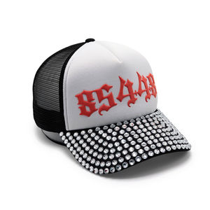 หมวกทรูเกอร์สำหรับผู้ใหญ่หมวกตาข่ายพิมพ์โลโก้ออกแบบได้ตามต้องการ - Product Image 6