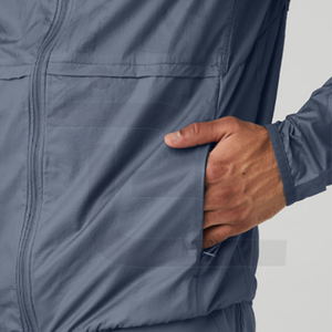 Chaquetas ligeras de primera calidad para hombre, sudaderas atléticas con cremallera y bolsillo multimedia, sudaderas con capucha impermeables para hombre - Product Image 5