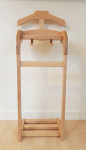 Porte-vêtements en bois massif (Porte-costume de direction) - Product Image 2