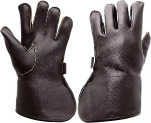 ถุงมือหนังเหยี่ยวสำหรับฝึกล่าสัตว์นกอินทรี7ออนซ์ระบายอากาศและทนทานปรับแต่งได้ - Product Image 6