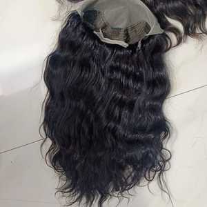 Paquetes de cabello humano rizado crudo sin procesar virgen indio 5x5 6x6 13x4 13x6 para pelucas de cierre cutícula alineada de alta calidad - Product Image 4