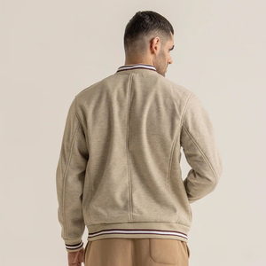 Chaqueta Universitaria de Alta Calidad al por Mayor para Hombre, Bordado Chenille, Mangas de Cuero, Chaqueta Universitaria Personalizada con Letras de Béisbol - Product Image 5