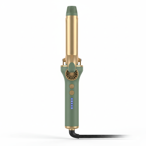 Fer à friser en céramique PTC LED 25 mm à rotation automatique, électrique, pour hôtel et usage domestique, petit boucleur - Product Image 1