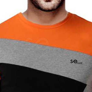 Plain Dyed Streetwear Camisetas Hombres Slim Fit Camisetas de buena calidad En nuevo stock Camisetas para hombres - Product Image 2