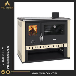 Estufa de cocina de leña independiente moderna más vendida de 2024, hierro fundido de excelente calidad, hoteles de hierro fundido, uso en interiores, Bulgaria - Product Image 2