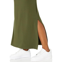 Bandes col montant tendance femmes revers col carrière gaine robe bureau vêtements de travail bureau à dîner événement réception cérémonie