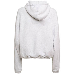 เสื้อฮู้ดผ้าฝ้าย100% มีซิปโอเวอร์ไซส์สำหรับผู้ชายเสื้อฮู้ดผ้าถักโครเชต์ซักกรดแบบสั่งทำเสื้อมีฮู้ดที่มีน้ำหนักมาก - Product Image 5