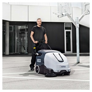 M380B Aspirateur industriel à sec pour sols 14 pouces Nettoyeur à brosse unique Machine à récurer les sols - Product Image 1