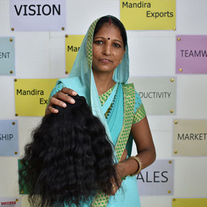 Extensions de cheveux indiens bouclés noirs vierges 100% Bundles droits élégants du Vietnam Haute qualité Aucun cheveux traités par produits chimiques - Product Image 2