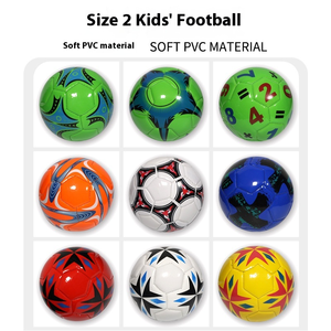 Ballon de football en cuir de petite taille, doublure en PVC, jouet spécial pour bébé, pour la maternelle et les nourrissons, élastique et durable, garanti - Product Image 3