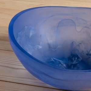 Juego de cuencos para servir de resina amarilla hechos a mano personalizados de alta calidad altamente pulido para el hogar, Hotel, restaurante, cartón empaquetado - Product Image 4