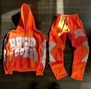 Vente en gros de survêtements de qualité supérieure impression de logo personnalisé coupe confortable caractéristique respirante pour les commandes en gros d'hiver - Product Image 5