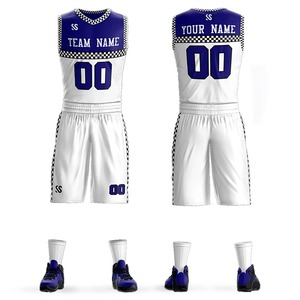 ชุดเสื้อบาสเก็ตบอลชุดเสื้อบาสเก็ตบอลพิมพ์ซับลิเมชัน - Product Image 2