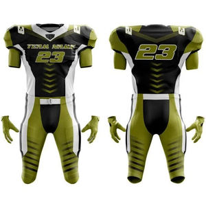 Collection de maillots d'entraînement de football américain de qualité supérieure avec design sublimé et options de taille plus pour adultes - Product Image 5