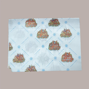 400 hojas de papel de polietileno plegado en 30x40cm Deli Box Bolsas de papel empaquetadas - Product Image 3