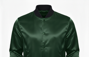 Chaqueta Varsity Larga de Lona con Logotipo Personalizado |   Diseño Frontal de Exhibición |   Parches de Letras Vintage para Hombre |   Ropa de abrigo con forro polar a prueba de viento - Product Image 3