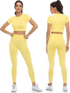 ชุดโยคะสีสันสดใสพร้อมเชือกผูก 2 ชิ้น - Product Image 4