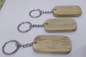 Porte-clés en bois en forme de cœur, léger, idéal pour les clés de voiture et de vélo, fabricant de porte-clés, usine indienne, objets de décoration intérieure - Product Image 3