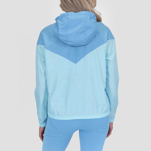 ชุดเสื้อกันลม2ชิ้นผ้าไนลอนกางเกงขาสั้นชุดออกกำลังกาย - Product Image 6