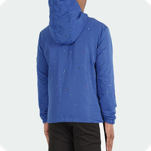 Nuevo 2025, chaqueta cortavientos impermeable con cuello levantado personalizado, chaqueta para correr, ropa deportiva de invierno de manga larga para exteriores para hombres - Product Image 6