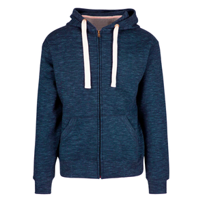 Sudadera con Capucha Azul Marino con Cierre, Unisex, de Algodón Premium, con Cremallera Completa, Sudadera con Capucha Informal de Invierno, Corte Regular, Venta al por Mayor - Product Image 1