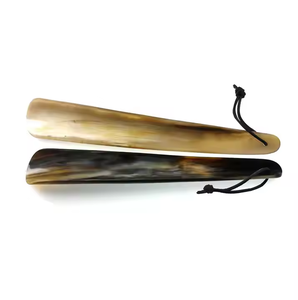 Attractive Buffalo <b>Horn</b> <b>Long</b> <b>Handle</b> <b>Shoe</b> <b>Horn</b> for Wholesale Handmade Natural <b>Horn</b> Color Piece with Customized Size for Home <b>Horn</b> - Product Image 6