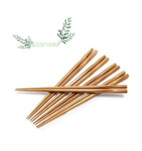 Baguettes en bambou artisanales avec logo personnalisé et ensemble de baguettes en bambou à utiliser à la maison, restaurant peut emballage personnalisé - Product Image 1