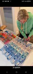 Cadena de decoración de pared Art Deco Artículo de resina Artículo decorativo para habitación más adorable con precio de venta completo en India - Product Image 2