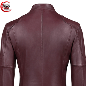 เสื้อแจ็กเก็ตหนัง2025ดีที่สุดสำหรับผู้หญิงเสื้อแจ็กเก็ตหนังแฟชั่นแบบใหม่ระบายอากาศได้พร้อมไส้ฝ้ายผ่านกรรมวิธีราคาไม่แพง - Product Image 5