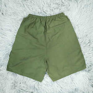 Short en éponge pour homme avec logo personnalisé Streetwear en coton brodé de 5 pouces entrejambe Sweat Running Gym Activewear - Product Image 2