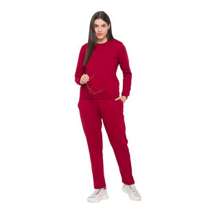 Ensemble de survêtement pour femmes 2023, jogging lourd, logo personnalisé, survêtement pour l'hiver, qualité supérieure à prix avantageux - Product Image 3