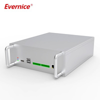 Boîtier en aluminium anodisé pour usinage CNC Boîtiers d'instruments électroniques en métal Boîte de jonction