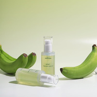 WELLOGY Sérum de banane verte liquide naturel Produit de soin de la peau pour le visage Anti-âge Exfoliant améliorant le blanchiment et l'éclaircissement