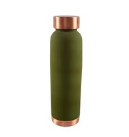 Botella de Agua de Cobre a Prueba de Fugas, de Metal Puro, Ideal para Viajes, Libre de BPA, Reutilizable, para Bebidas Ayurvédicas, Regalos de Boda